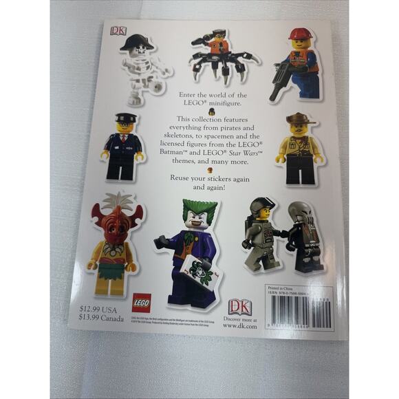 Ultimate Sticker Collections: LEGO Minifigure Ultimate Sticker‎ Collection by DK - Picture 2 of 8
